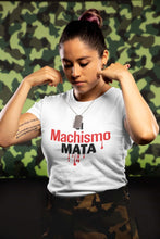 Load image into Gallery viewer, LSC Swag Model White El Machismo Mata Eco-Friendly T-Shirt