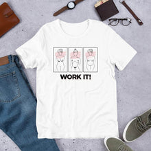 Load image into Gallery viewer, LSC’s Work It Self-Love Eco-Friendly Short-Sleeve Unisex T-Shirt - LSC Swag