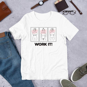 LSC’s Work It Self-Love Eco-Friendly Short-Sleeve Unisex T-Shirt - LSC Swag