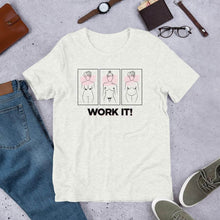 Load image into Gallery viewer, LSC’s Work It Self-Love Eco-Friendly Short-Sleeve Unisex T-Shirt - LSC Swag