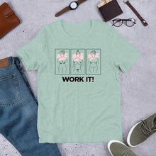 Load image into Gallery viewer, LSC’s Work It Self-Love Eco-Friendly Short-Sleeve Unisex T-Shirt - LSC Swag