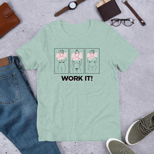 LSC’s Work It Self-Love Eco-Friendly Short-Sleeve Unisex T-Shirt - LSC Swag