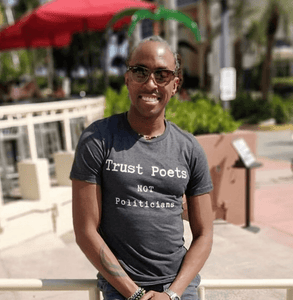 LSC's Trust Poets Not Politicians Eco-Friendly Short-Sleeve Unisex T-Shirt - LSC Swag