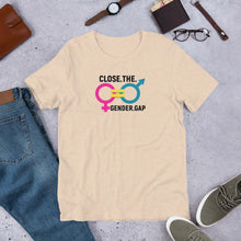 Load image into Gallery viewer, LSC Swag Gender Equality Eco-Friendly Unisex T-Shirt In Heather Dust