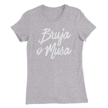 Load image into Gallery viewer, LSC Swag Heather Bruja o Musa Eco-Friendly Women’s T-Shirt