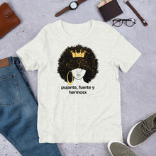 Load image into Gallery viewer, LSC’s Pujante Fuerte y Hermosx Eco-Friendly Short-Sleeve Unisex T-Shirt - LSC Swag