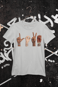 LSC’s Love Wins Eco-Friendly Short-Sleeve Unisex T-Shirt