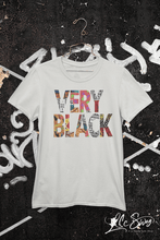 Load image into Gallery viewer, LSC Swag Very Black Eco-Friendly Unisex T-Shirt in Silver