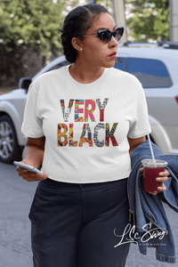 LSC Swag Very Black Eco-Friendly Unisex T-Shirt in White