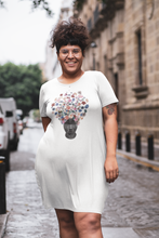 Load image into Gallery viewer, LSC’s Tribal Beauty Organic cotton t-shirt dress