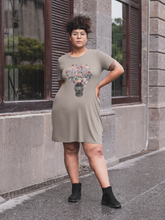 Load image into Gallery viewer, LSC’s Tribal Beauty Organic cotton t-shirt dress