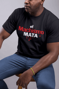 LSC Swag Model Black El Machismo Mata Eco-Friendly T-Shirt