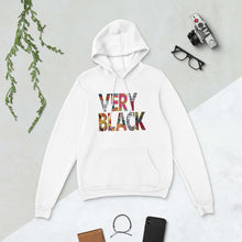 Load image into Gallery viewer, LSC Swag Very Black Eco-Friendly Unisex hoodie in White